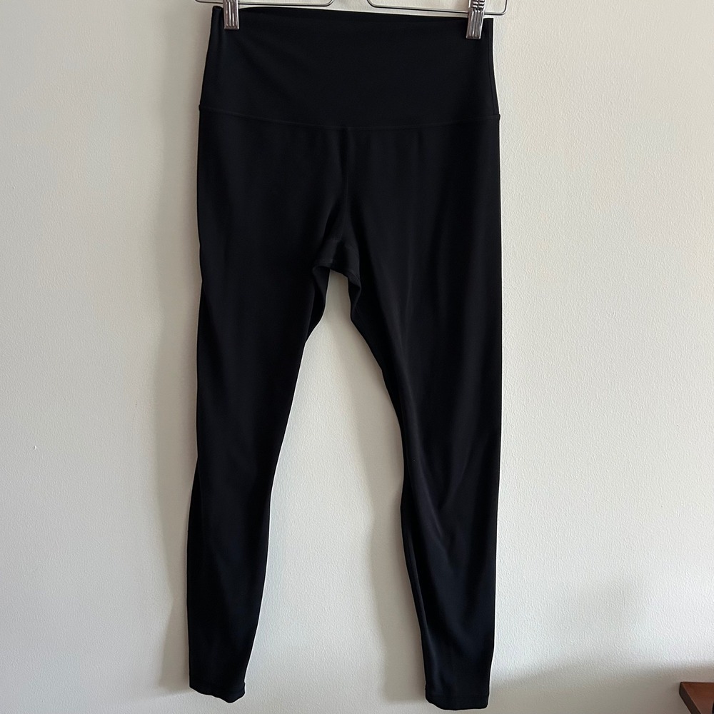 Lululemon Align Pant Leggings Black Size 8 High Rise Full Length Nulu